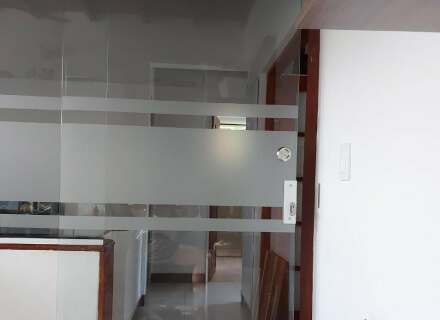 Divisiones para oficina en vidrio