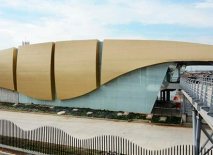 Estaciones del MIO - Fachada Blanca